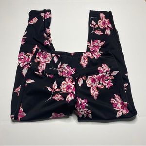 small leggings floral pants